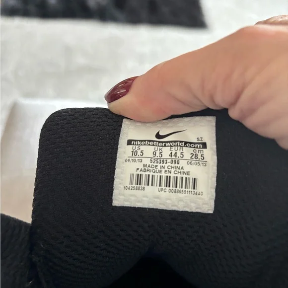 Nike ACG Woodside II Men Sz 10.5 High Top Black Granite Leather Waterproof Boots - Picture 3 of 4